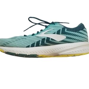 Brooks Womens Launch 6 1202851B365 Latigo Green Grey Running Shoes Size 10.5